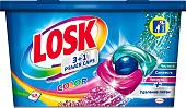 Капсулы для стирки Losk Caps Color 3 в 1 (12 шт)