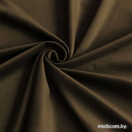 Комплект штор Pasionaria Бархат 290x230 (2 шт, коричневый)