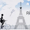 Коврик для ванной Tatkraft Paris Mademoiselle 14886