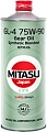 Трансмиссионное масло Mitasu MJ-443 GEAR OIL GL-4 75W-90 Synthetic Blended 1л
