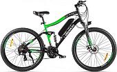 Электровелосипед Eltreco FS-900 2020 (черный/зеленый)