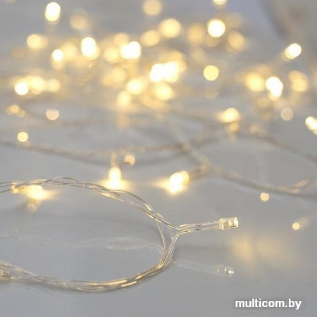 Гирлянда Luazon Нить 50 LED 5м (теплый белый) 3556757