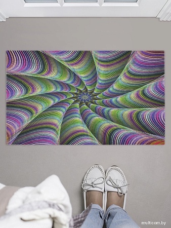 Придверный коврик JoyArty Радужный переход door_21570