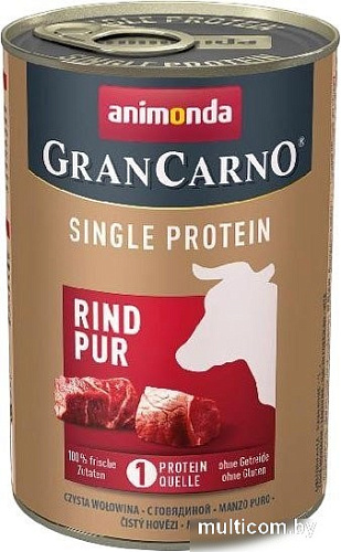 Консервированный корм для собак Animonda GranCarno Single Protein 400 г
