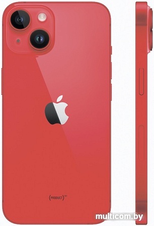 Смартфон Apple iPhone 14 Dual SIM 256GB (PRODUCT)RED