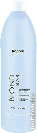 Окислитель Kapous Professional Blond Bar с экстрактом жемчуга Blond Cremoxon 9% 1000 мл