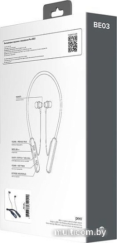 Наушники Pero BE03 (темно-синий)