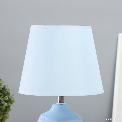 Настольная лампа Risalux Плетение 10603121 (голубой)