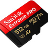 Карта памяти SanDisk Extreme PRO SDSQXCZ-512G-GN6MA microSDXC 512GB (с адаптером)