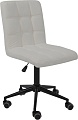 Офисное кресло AksHome Sonata (молочный шенилл Ote Canna 100/черный)