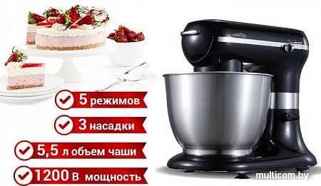 Планетарный миксер Hiberg MP 1255 B