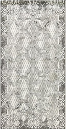 Ковер для жилой комнаты Safyun Calibri BT341-CREAM-D.GREY (0.8x1.5)