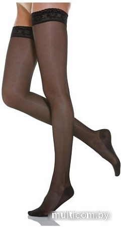 Чулки компрессионные RelaxSan Basic Plus 870P, 140 den, 2 кл.к. (22-27 mmHg, р.3, черный)