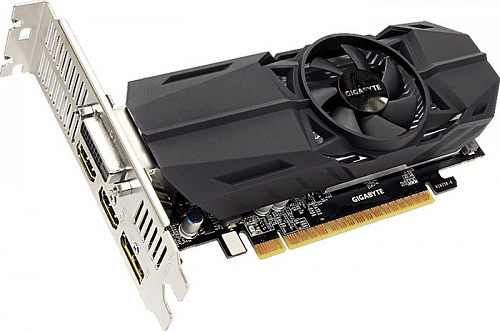 Видеокарта Gigabyte GeForce GTX 1050 Ti OC Low 4GB GDDR5 [GV-N105TOC-4GL]
