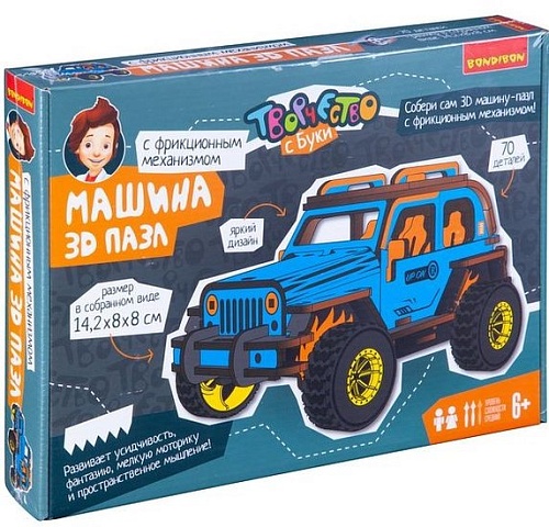3Д-пазл Bondibon Внедорожник ВВ4681