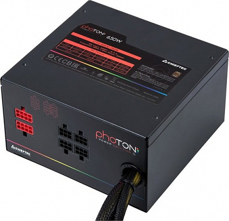 Блок питания Chieftec CTG-650C-RGB