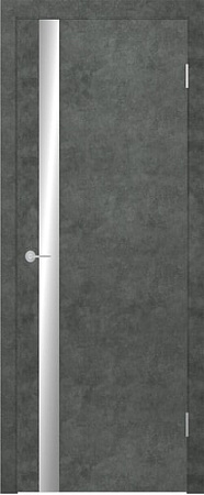 Юркас Stark ST12 ДО 60x200 (бетон темный/зеркало)