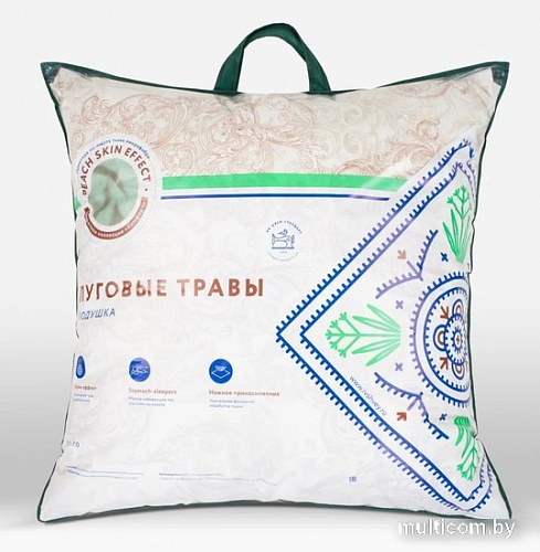Спальная подушка ИвШвейСтандарт Луговые травы 70x70