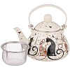Чайник без свистка Agness Парижские коты 934-390