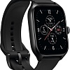 Умные часы Amazfit GTS 4 (черный, с черным ремешком из фторэластомера)
