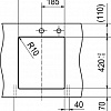 Кухонная мойка Franke Kubus 2 KNG 110-37 125.0512.447 (графит)