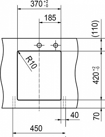 Кухонная мойка Franke Kubus 2 KNG 110-37 125.0512.447 (графит)