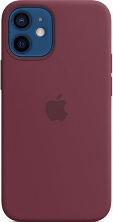 Чехол Apple MagSafe Silicone Case для iPhone 12 mini (сливовый)