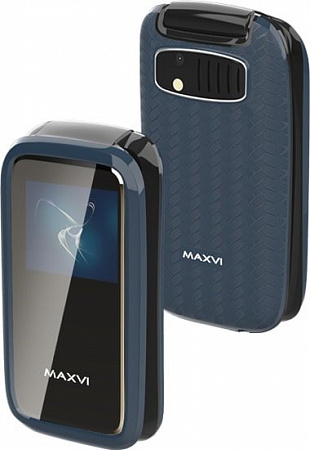 Мобильный телефон Maxvi E2 (маренго)