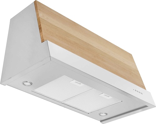 Кухонная вытяжка Elikor Фарм 90H-650-E3D (нержавеющая сталь/дуб неокрашенный)