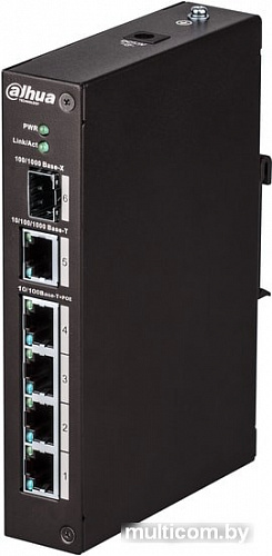 Коммутатор Dahua DH-PFS3106-4P-60