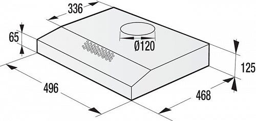 Кухонная вытяжка Gorenje WHU529EW/S