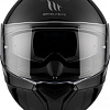 Мотошлем MT Helmets Genesis SV Solid A1 (XXL, черный глянцевый)