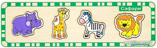 Мозаика/пазл Alatoys Сафари ПЗЛ1009