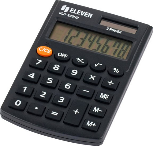 Калькулятор Eleven SLD-200NR (черный)