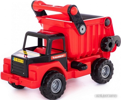 Игрушечный транспорт Полесье Mammoet Автомобиль-самосвал №1 77325