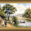 Набор для вышивания Риолис Прогулка в парке 1527