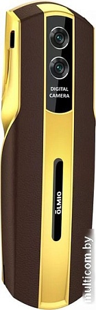 Кнопочный телефон Olmio K08 (кофе/золото)