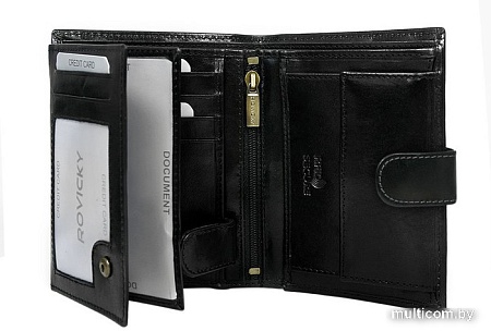 Кошелек Cedar Rovicky N4L-RVTP (черный/красный)