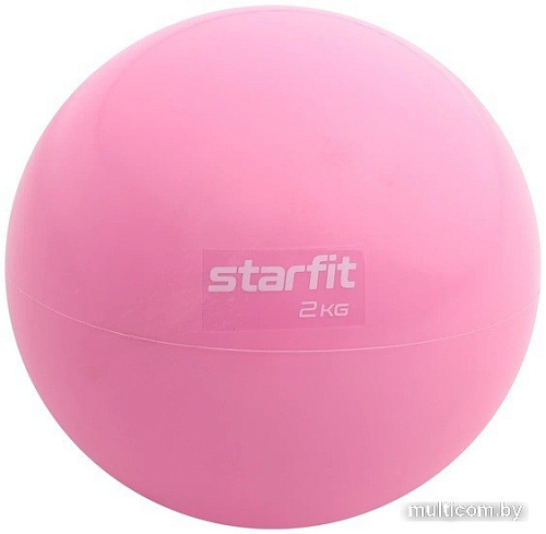 Медбол Starfit GB-703 2 кг (розовый пастель)