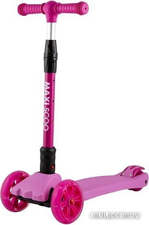 Трехколесный самокат Maxiscoo Junior Delux MSC-J072103D (розовый)