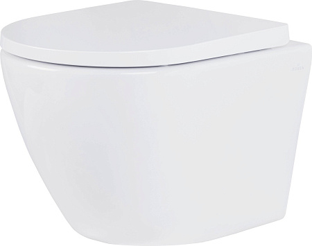 Унитаз подвесной Roxen Antares в комплекте с инсталляцией StounFix Dual Fresh 6 в 1 968011 (кнопка: золото глянцевое )