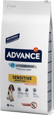 Сухой корм для собак Advance Sensitive Salmon & Rice 3 кг