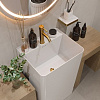 Умывальник Maxonor Pure Life Mistico PL-SK901C3-18 (5042) напольный (белый глянец)