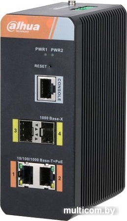 Управляемый коммутатор 2-го уровня Dahua DH-PFS4204-2GT-DP
