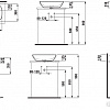 Умывальник Laufen Ino 8123020001091
