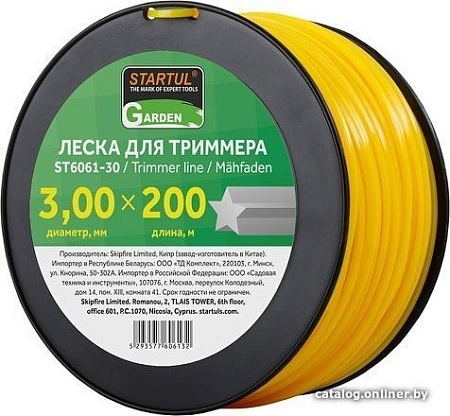 Леска для триммера Startul ST6061-30