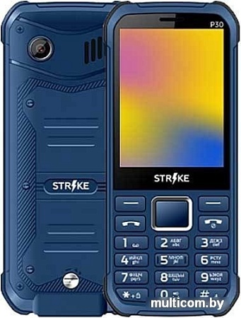 Мобильный телефон Strike P30 (синий)