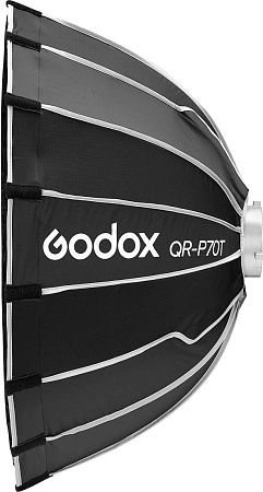 Софтбокс Godox QR-P70T параболический быстроскладной