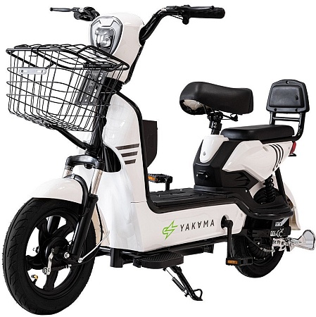 Электровелосипед Yakama S2 (белый)