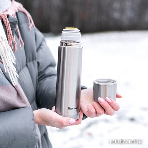 Термос Fissman 9844 500 мл (нержавеющая сталь)